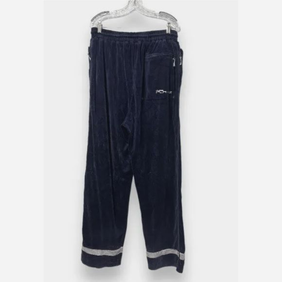 Vintage Y2K Fubu PURE PLAYAZ Velour Sweatpants Size 2X - Picture 1 of 8
